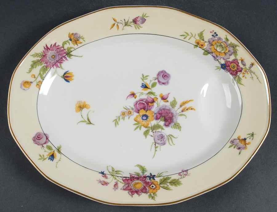 Persia 11" Oval Serving Platter by Haviland-1