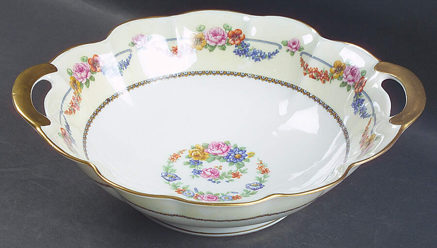 Picardy (France) 9" Round Vegetable Bowl by Haviland-1