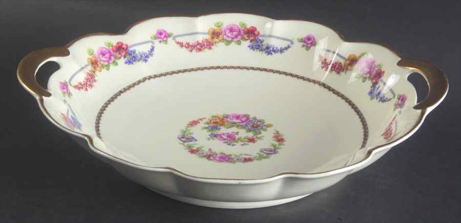 Picardy (France) 10" Round Vegetable Bowl by Haviland-1