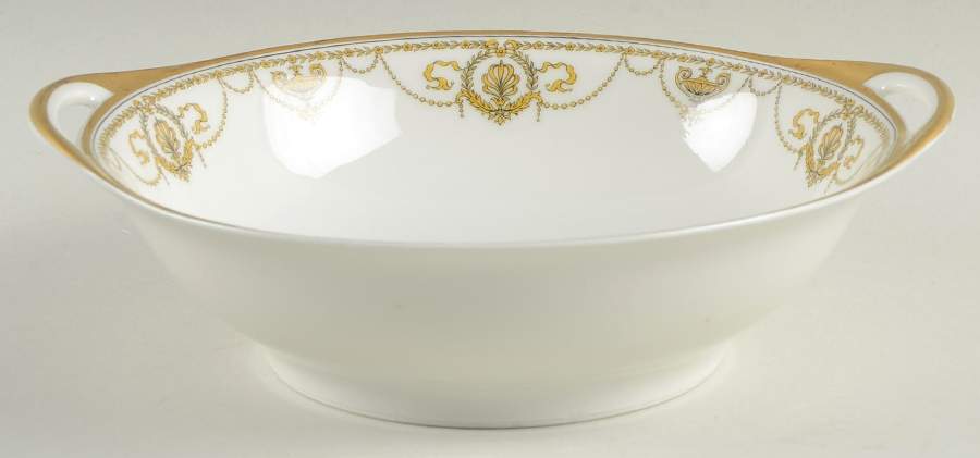 Pilgrin 8" Round Vegetable Bowl by Haviland-1