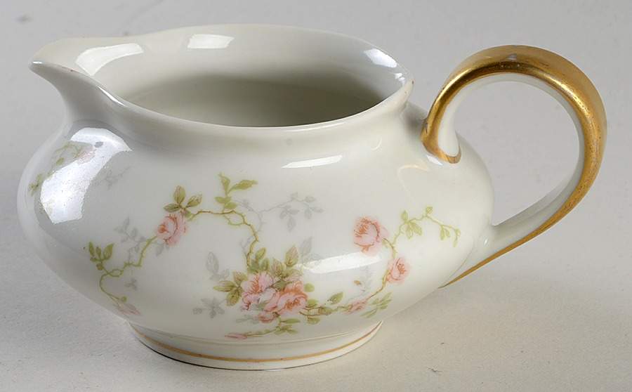 Pink Spray Creamer by Haviland-1