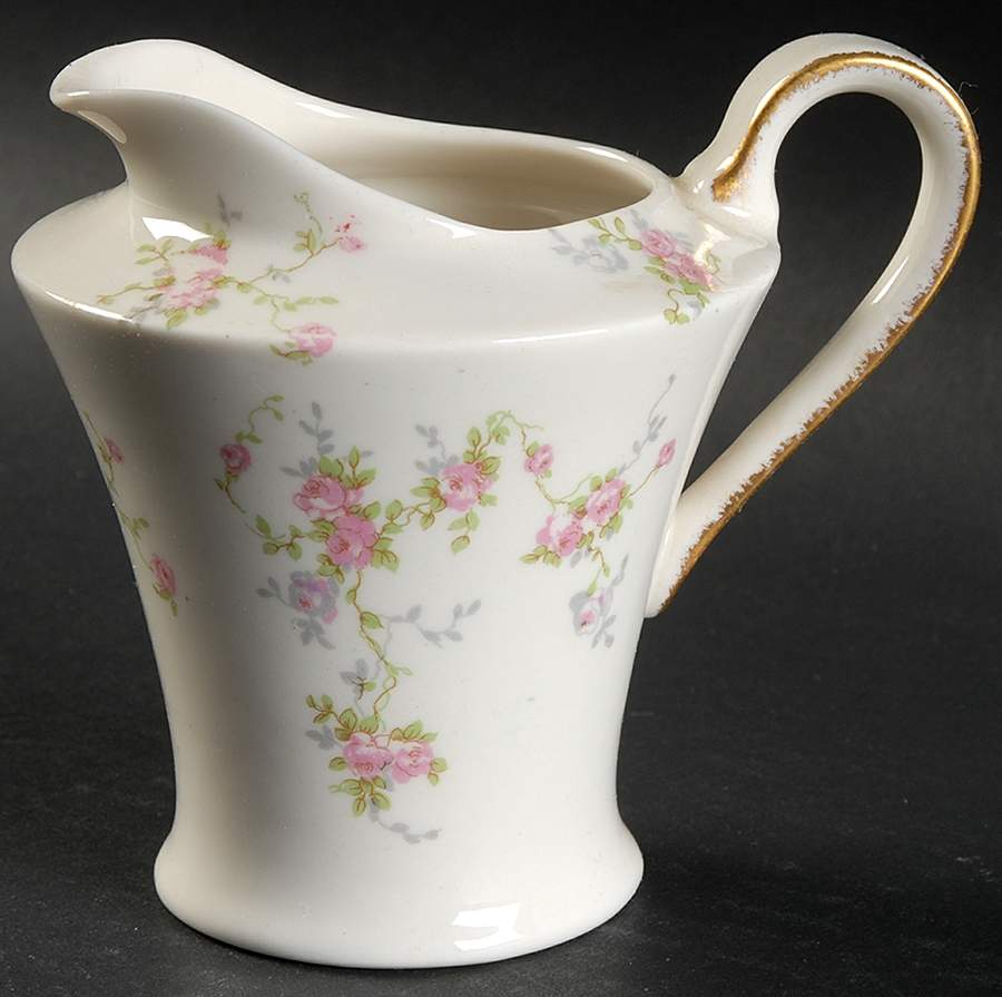 Pink Spray Creamer by Haviland-1