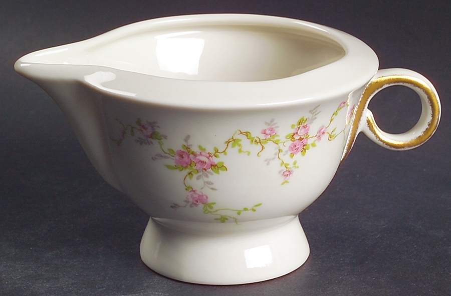 Pink Spray Creamer by Haviland-1