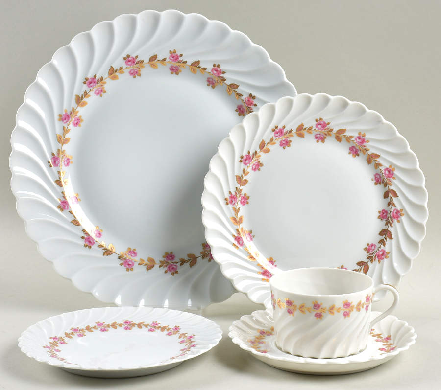 Plaisance 5 Piece Place Setting by Haviland-1
