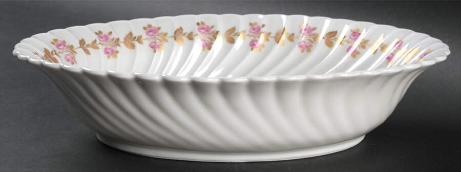 Plaisance 10" Oval Vegetable Bowl by Haviland-1