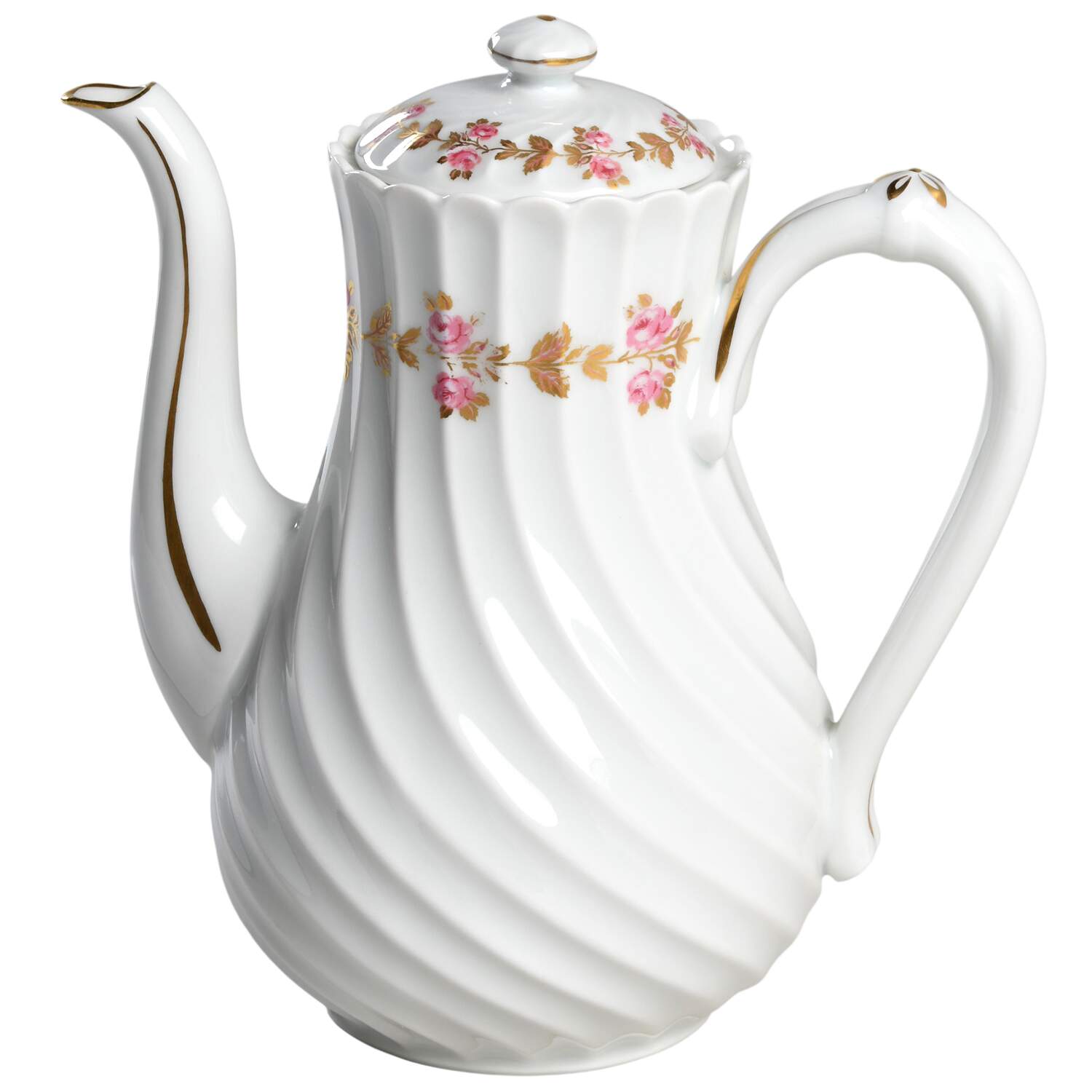 Plaisance Small Coffee Pot & Lid by Haviland-1