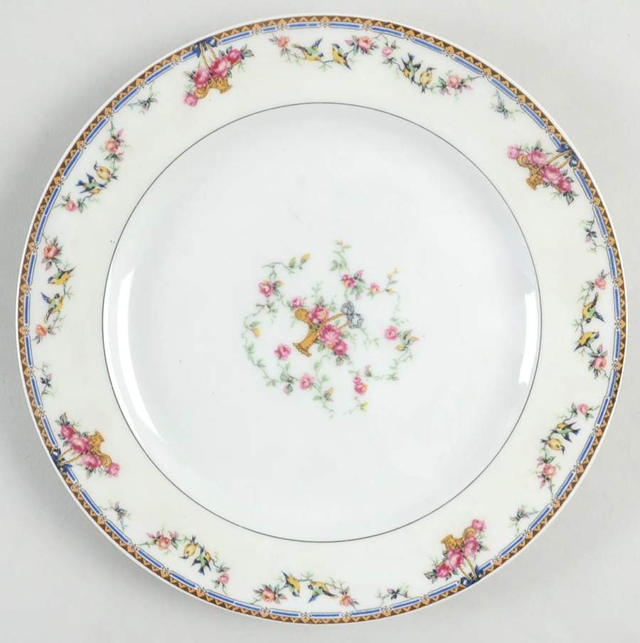 Plaza Luncheon Plate by Haviland-1