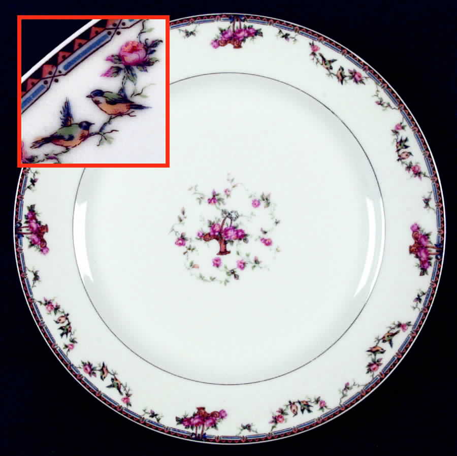 Plaza Dinner Plate by Haviland-1
