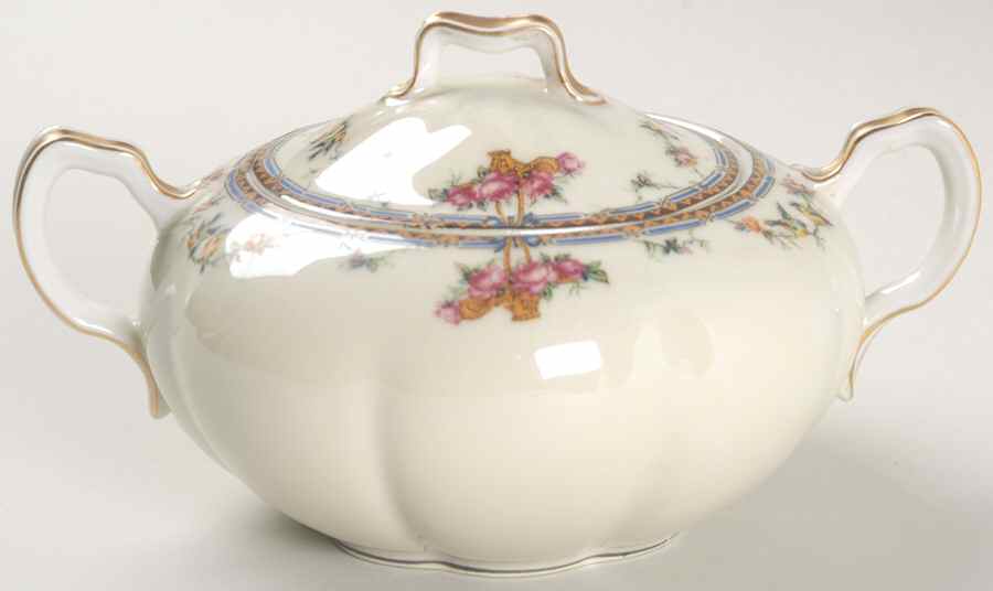 Plaza Sugar Bowl & Lid by Haviland-1