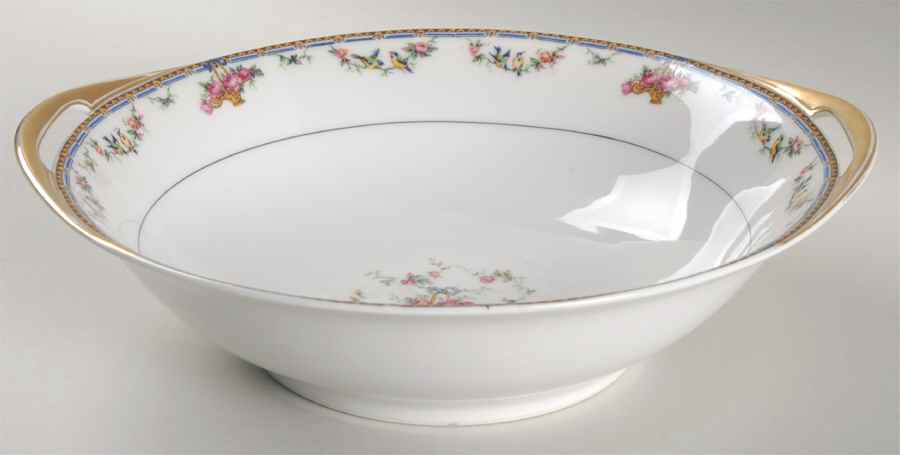 Plaza 10" Round Vegetable Bowl by Haviland-1