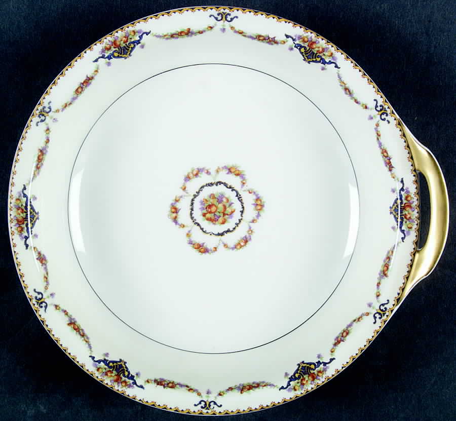 Pomona Cream (Black Verge) Bon Bon by Haviland-1