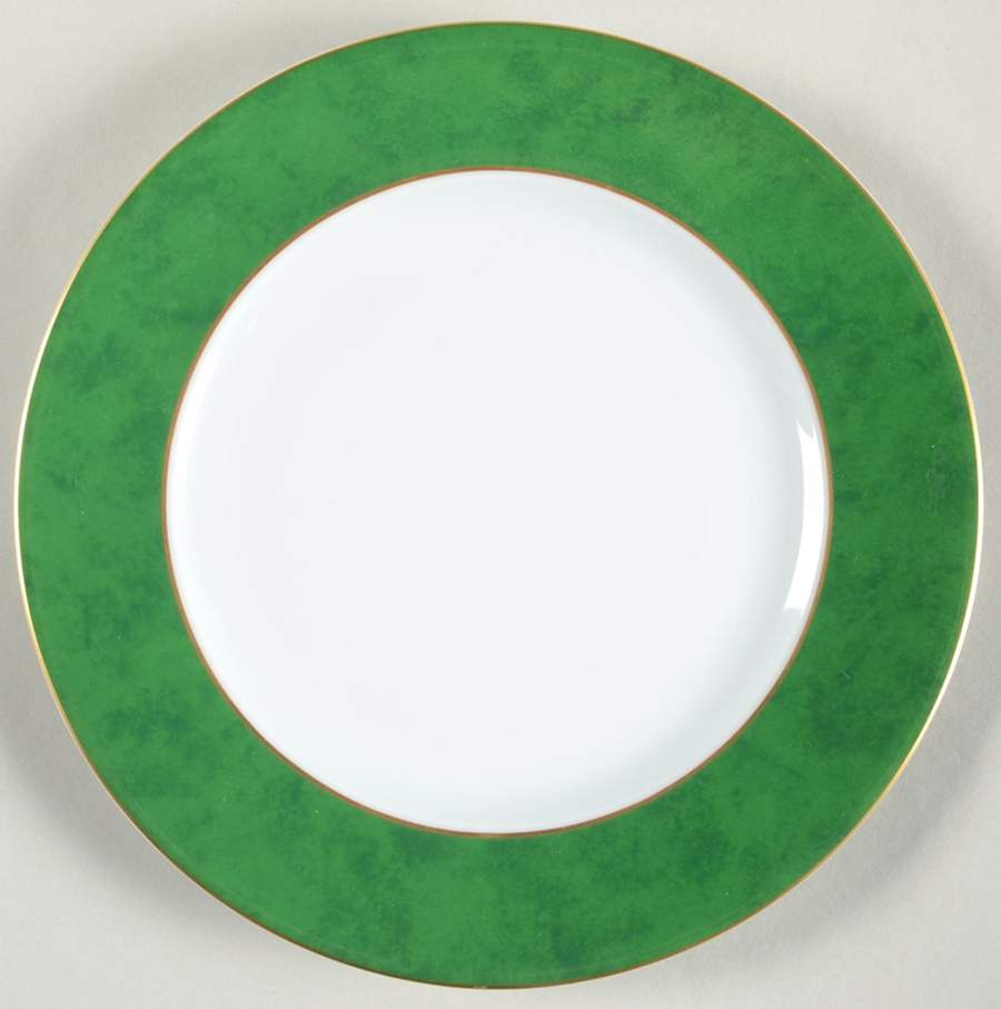 Pompei Emeraude Dessert Luncheon Plate by Haviland-1