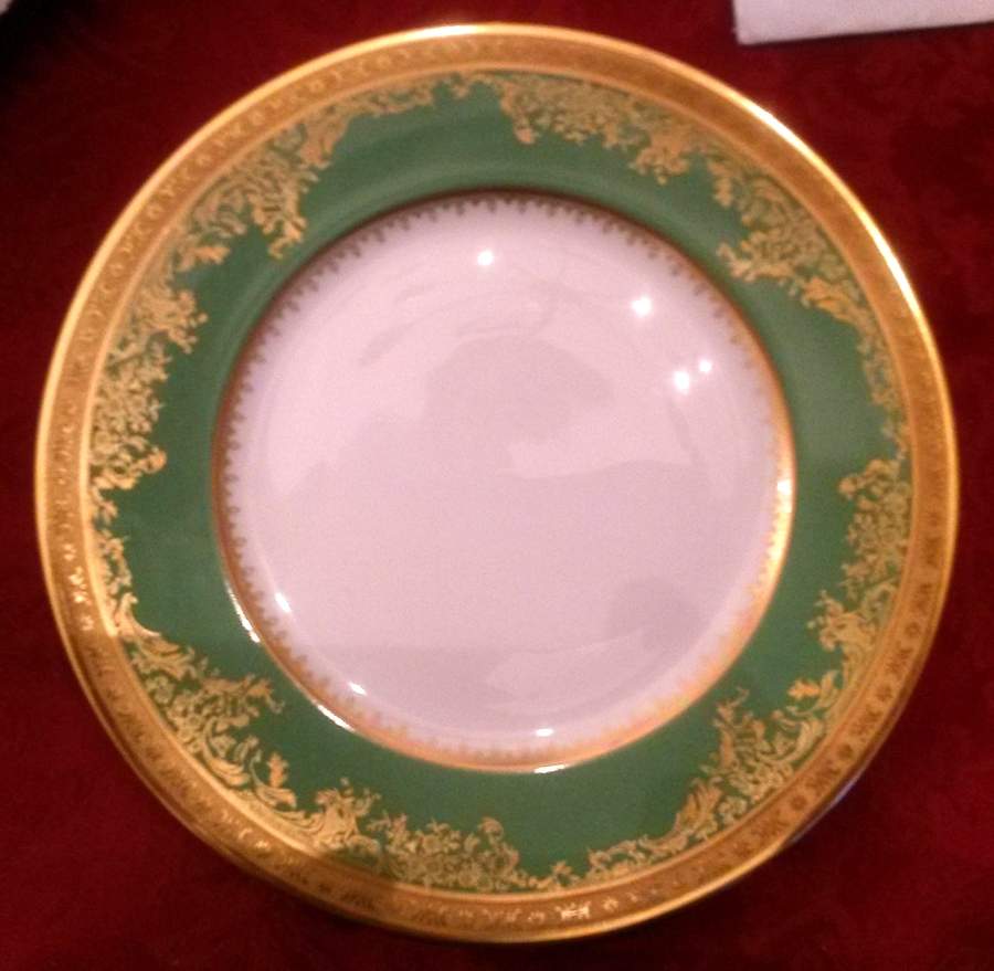 Pompadour Green Salad Plate by Haviland-1