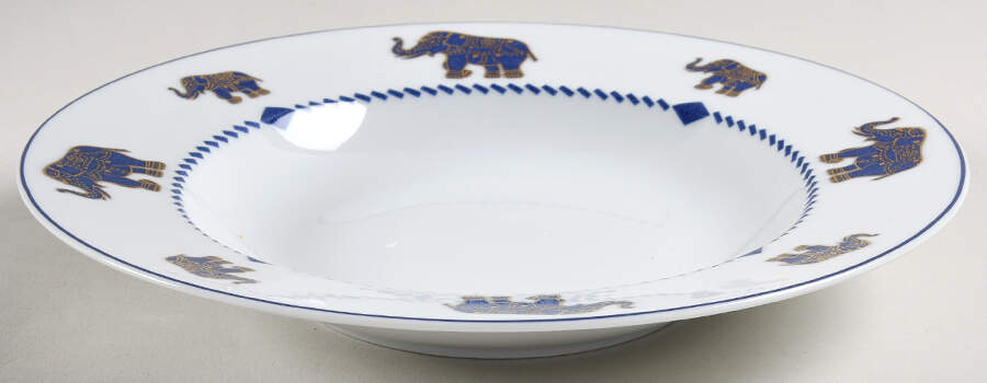 Pondichery Large Rim Soup Bowl by Haviland-1