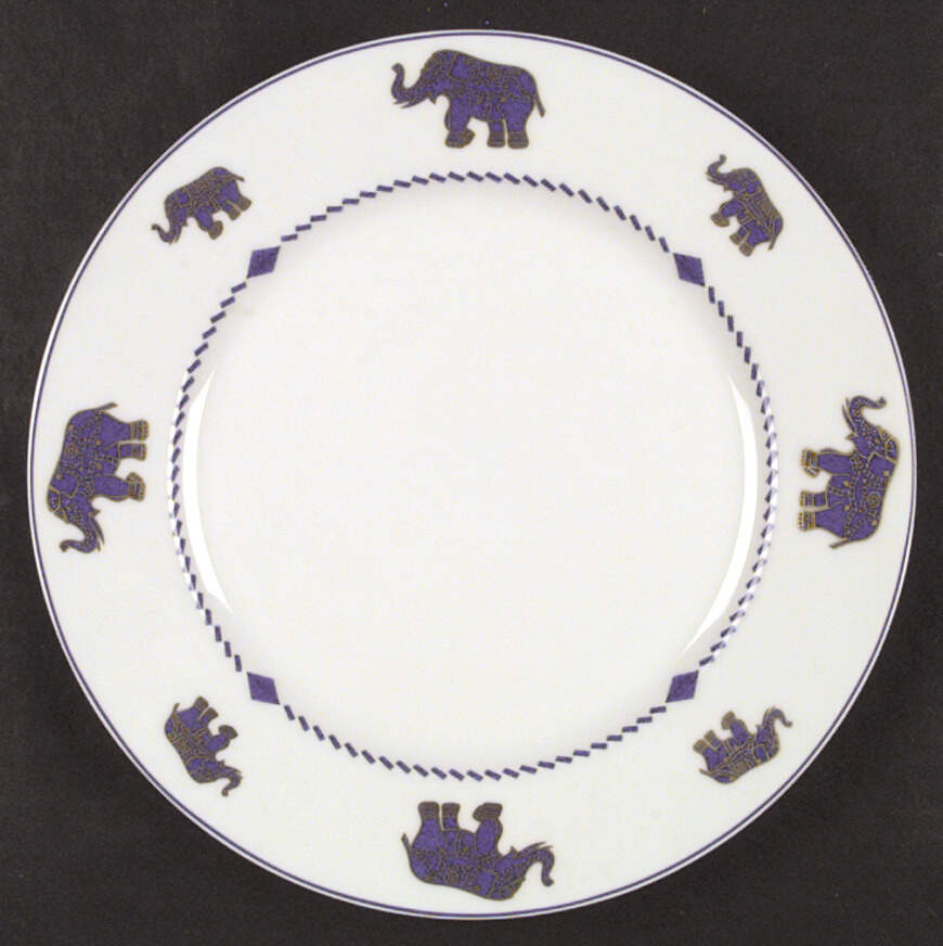 Pondichery Dinner Plate by Haviland-1