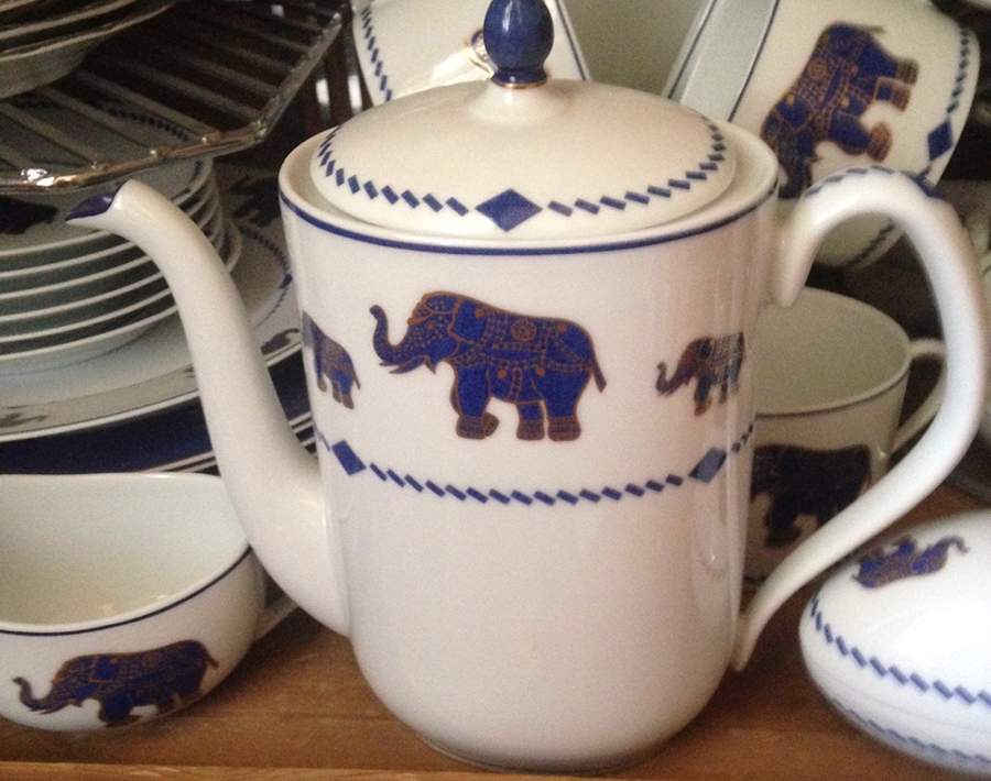Pondichery Coffee Pot & Lid by Haviland-1