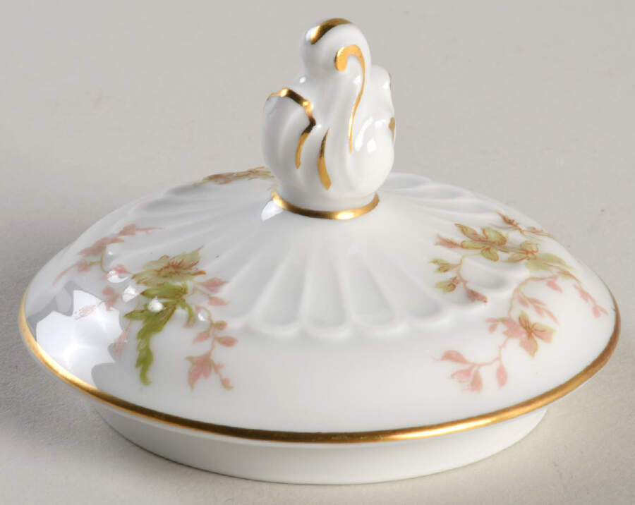 Poppy Lid for Sugar Bowl by Haviland-1