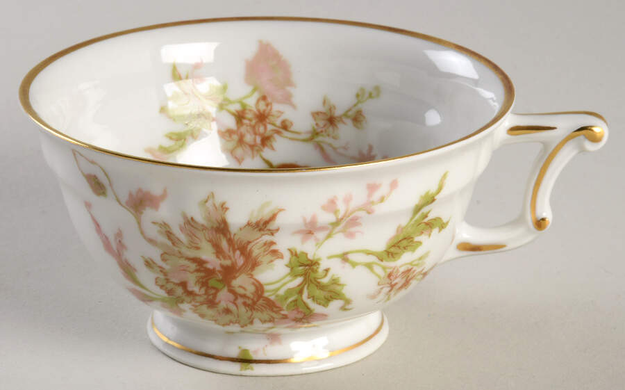 Poppy Footed Cup by Haviland-1