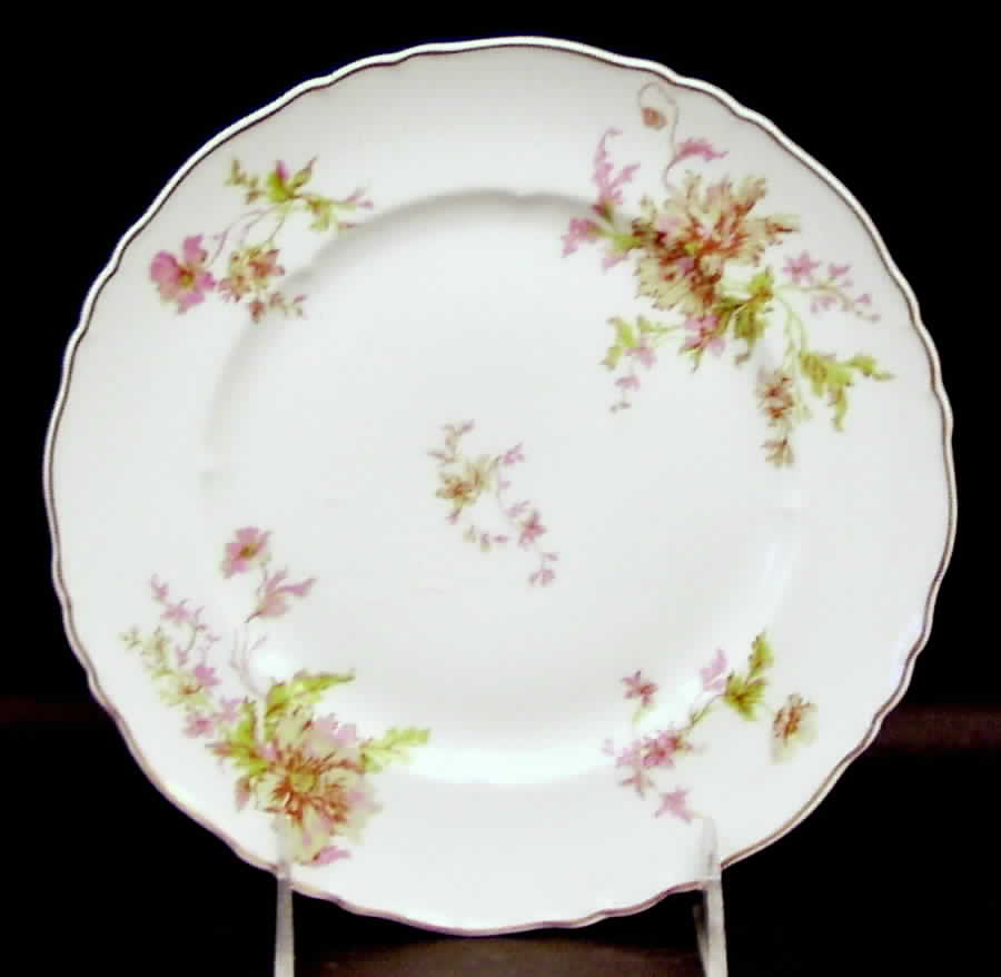 Poppy Salad Plate by Haviland-1