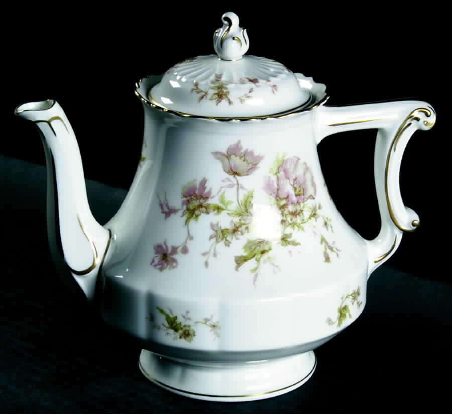 Poppy Teapot & Lid by Haviland-1