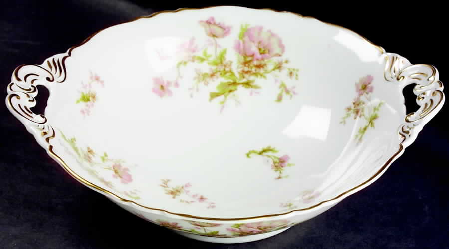 Poppy 10" Round Vegetable Bowl by Haviland-1