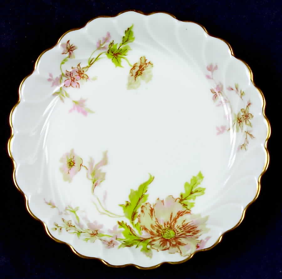 Poppy Coaster by Haviland-1