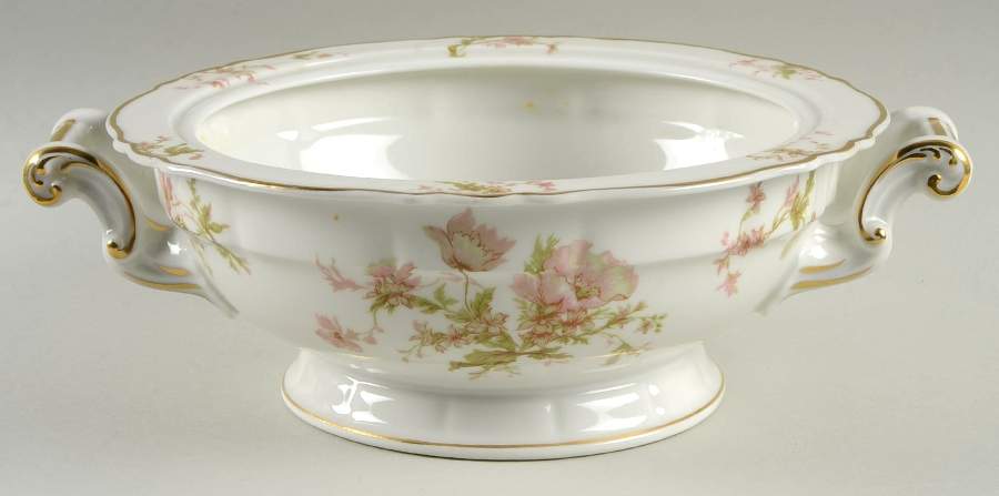 Poppy Round Vegetable No Lid by Haviland-1