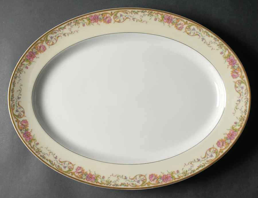Portland 16" Oval Serving Platter by Haviland-1