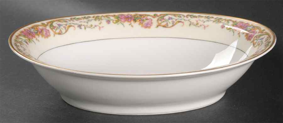 Portland 10" Oval Vegetable Bowl by Haviland-1