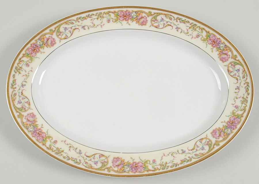 Portland 11" Oval Serving Platter by Haviland-1