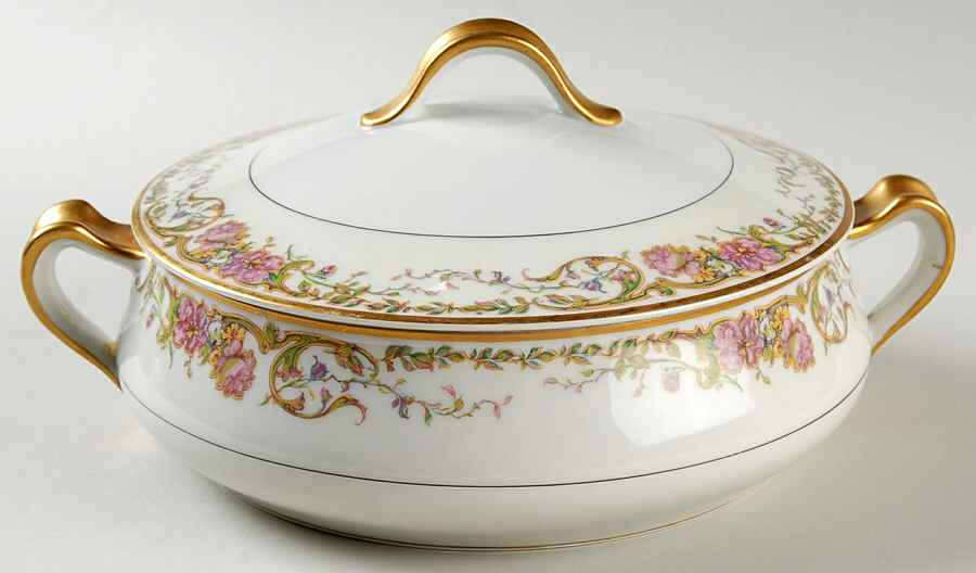 Portland Round Covered Vegetable by Haviland-1