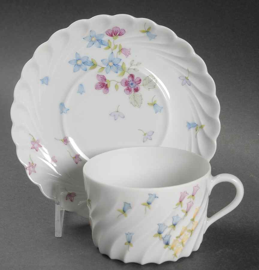 Prairie Flat Cup & Saucer Set by Haviland-1