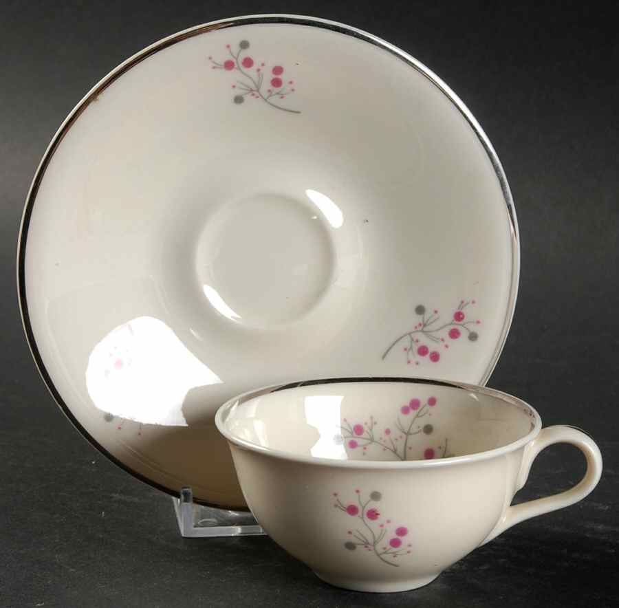 Prelude Flat Demitasse Cup & Saucer Set by Haviland-1