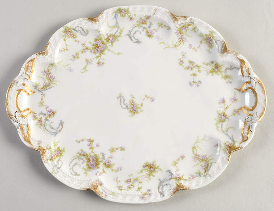 The Princess 11" Oval Serving Platter by Haviland-1