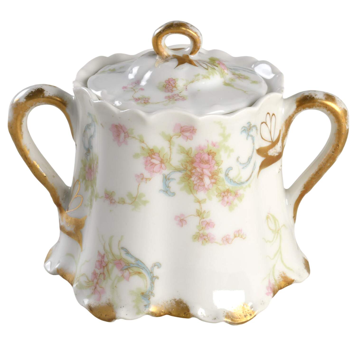 The Princess Sugar Bowl & Lid by Haviland-1