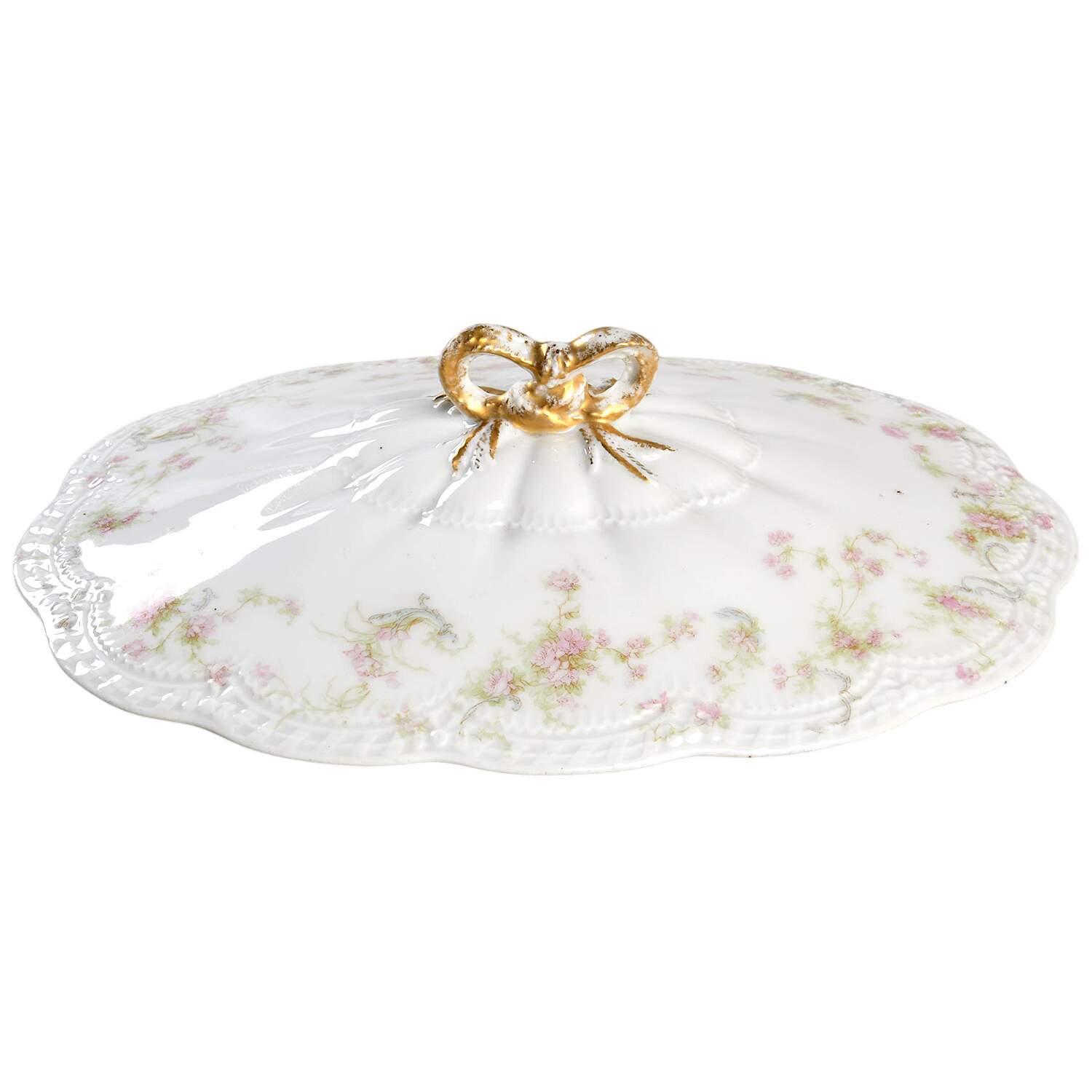 The Princess Lid for Oval Vegetable by Haviland-1