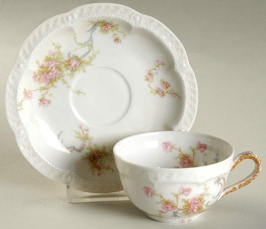 The Princess Flat Demitasse Cup & Saucer Set by Haviland-1
