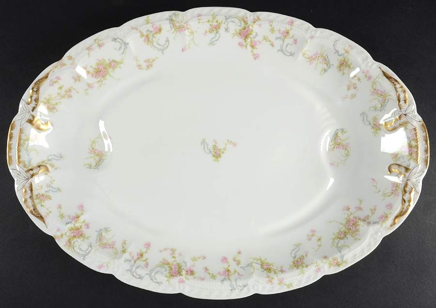 The Princess 18" Oval Serving Platter by Haviland-1