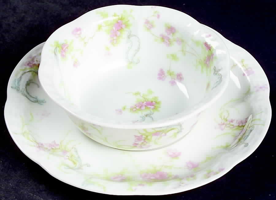 The Princess Ramekin & Saucer Set by Haviland-1