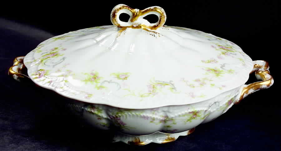 The Princess Round Covered Vegetable by Haviland-1
