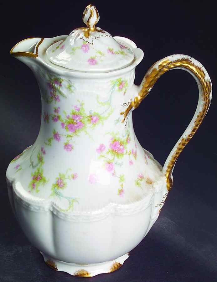 The Princess Chocolate Pot & Lid by Haviland-1