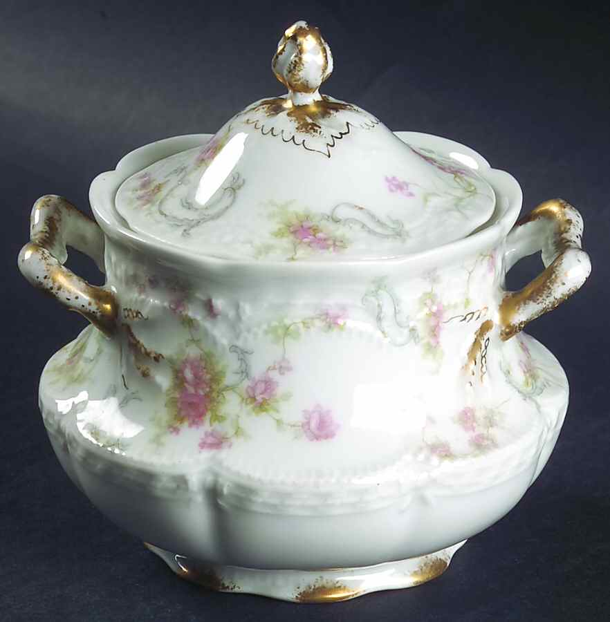The Princess Sugar Bowl & Lid by Haviland-1