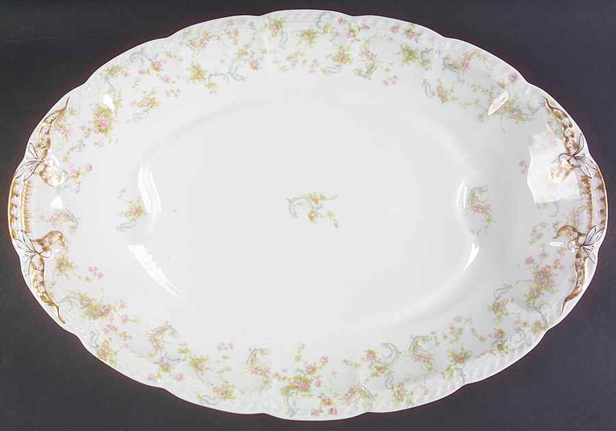 The Princess 21" Oval Serving Platter by Haviland-1