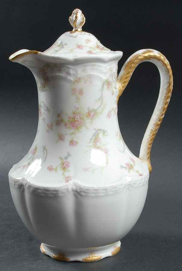 The Princess Chocolate Pot & Lid by Haviland-1
