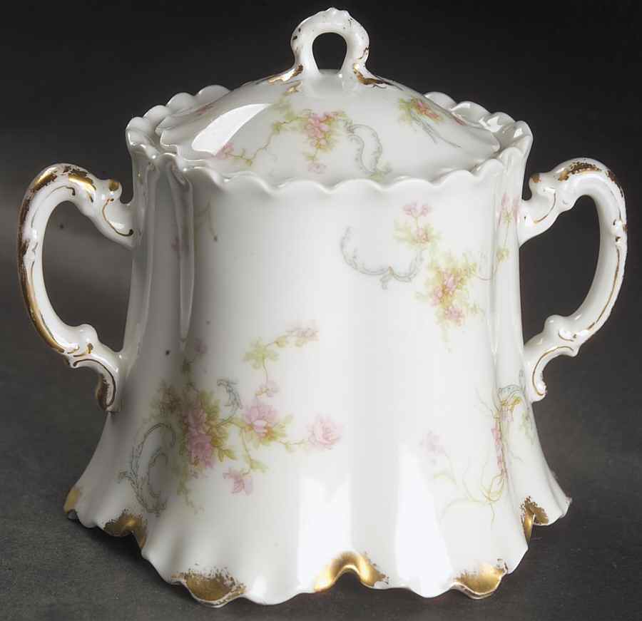 The Princess Sugar Bowl & Lid by Haviland-1