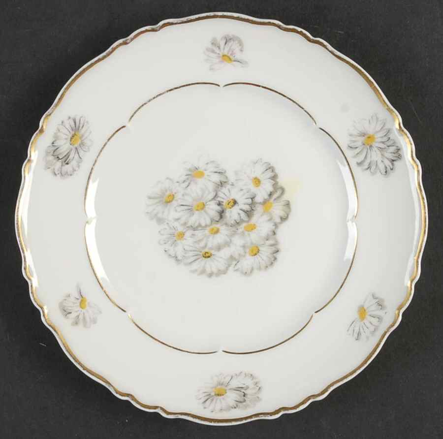 Primrose (White, Scalloped) Bread & Butter Plate by Haviland-1
