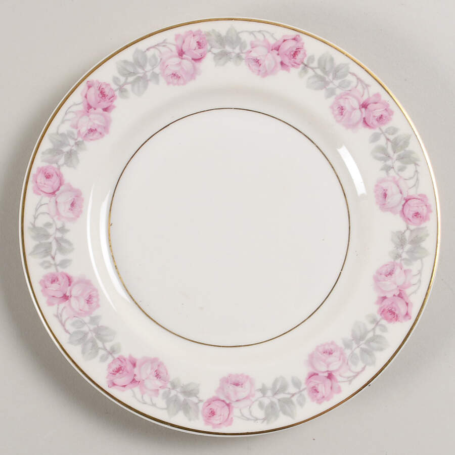 Priscilla Rose Bread & Butter Plate by Haviland-1