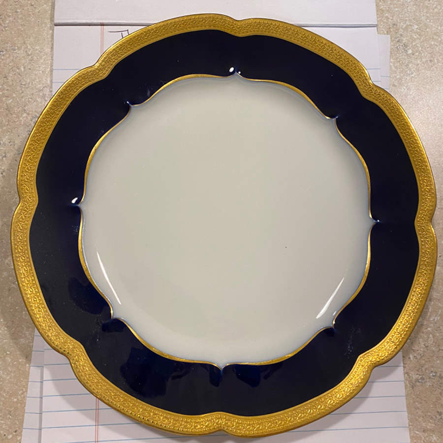 Queen Salad Plate by Haviland-1