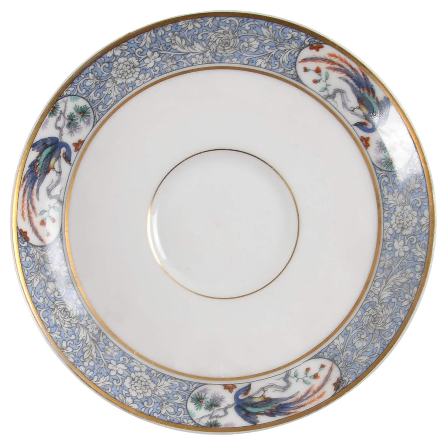 Rajah Saucer for Oversized Cup by Haviland-1