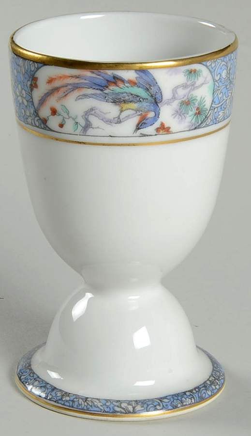 Rajah Double Egg Cup by Haviland-1
